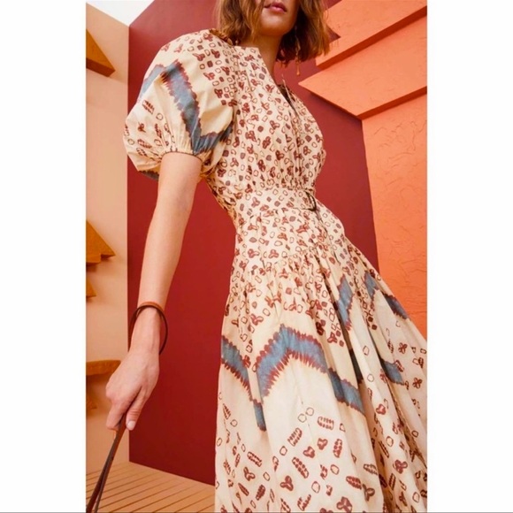 TUCKERNUCK ULLA JOHNSON JOSEPHINA DRESS IN OPAL SIZE 6 - Picture 1 of 16